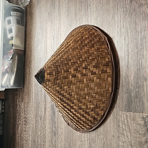 Other - Japanese TAKEGASA Traditional Samurai Travel Bamboo Hat Dia Gotoku